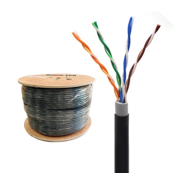 Cat 6 UTP outdoor cable CCA 0.58MM  CCA-COT